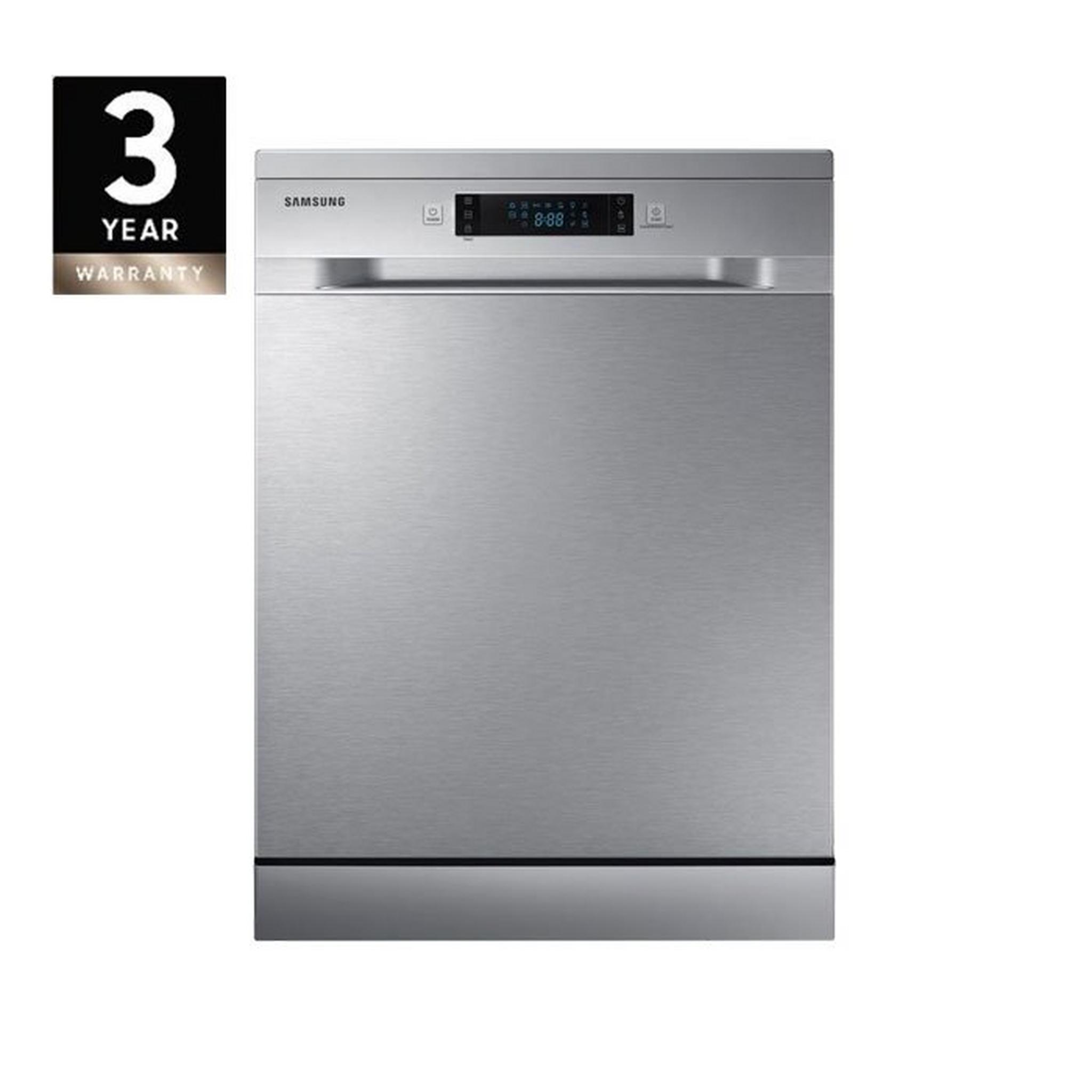 Samsung Dishwasher 7 Programs 14 Place Settings (DW60M5070FS) - Stainless Steel