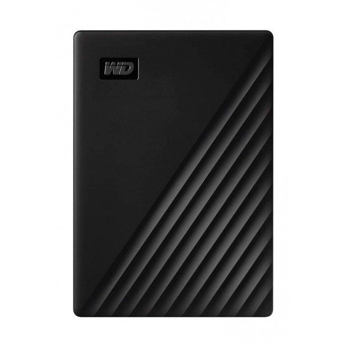 Buy Western digital my passport 5tb portable external hard drive - black (wdbpkj0050bbk-wesn) in Saudi Arabia