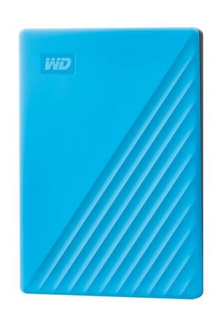 Buy Western digital my passport 4tb portable hdd - blue in Saudi Arabia