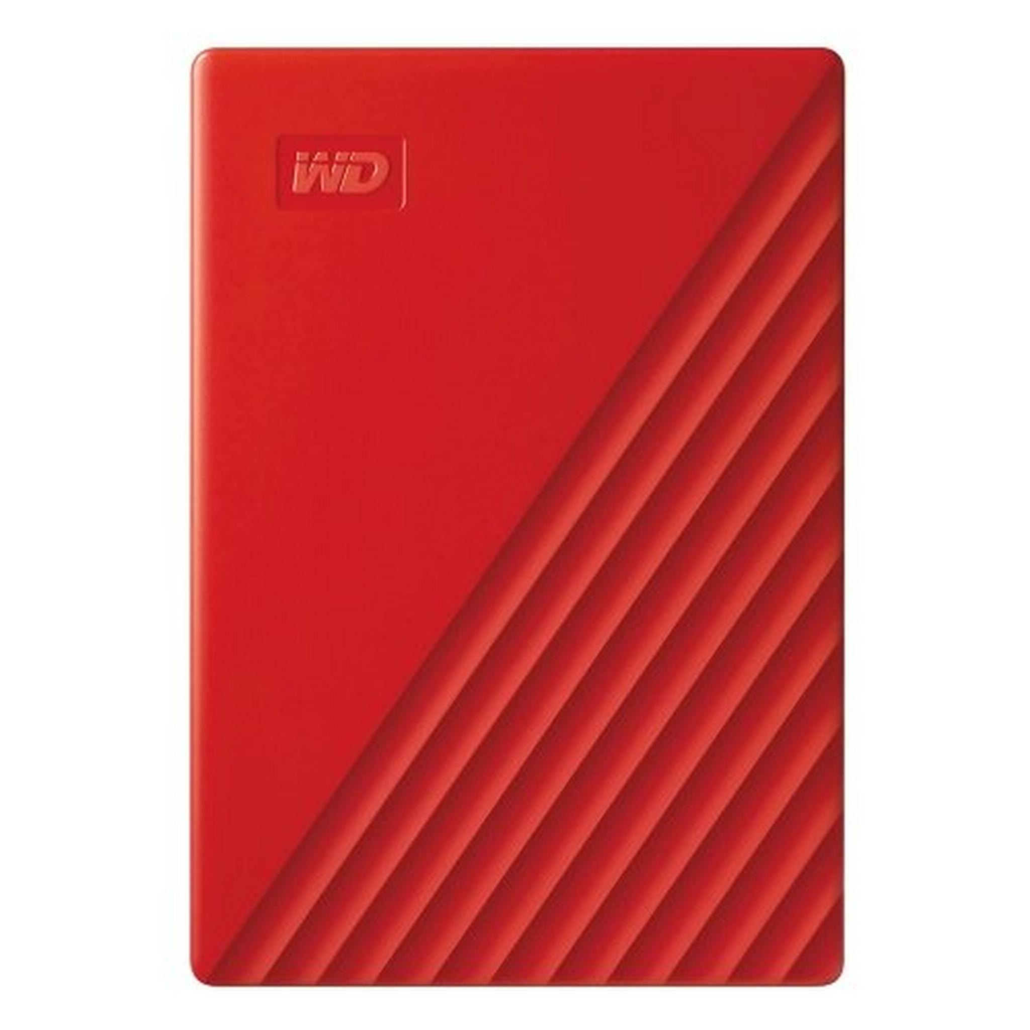 Western Digital My Passport 4TB Portable HDD - Red