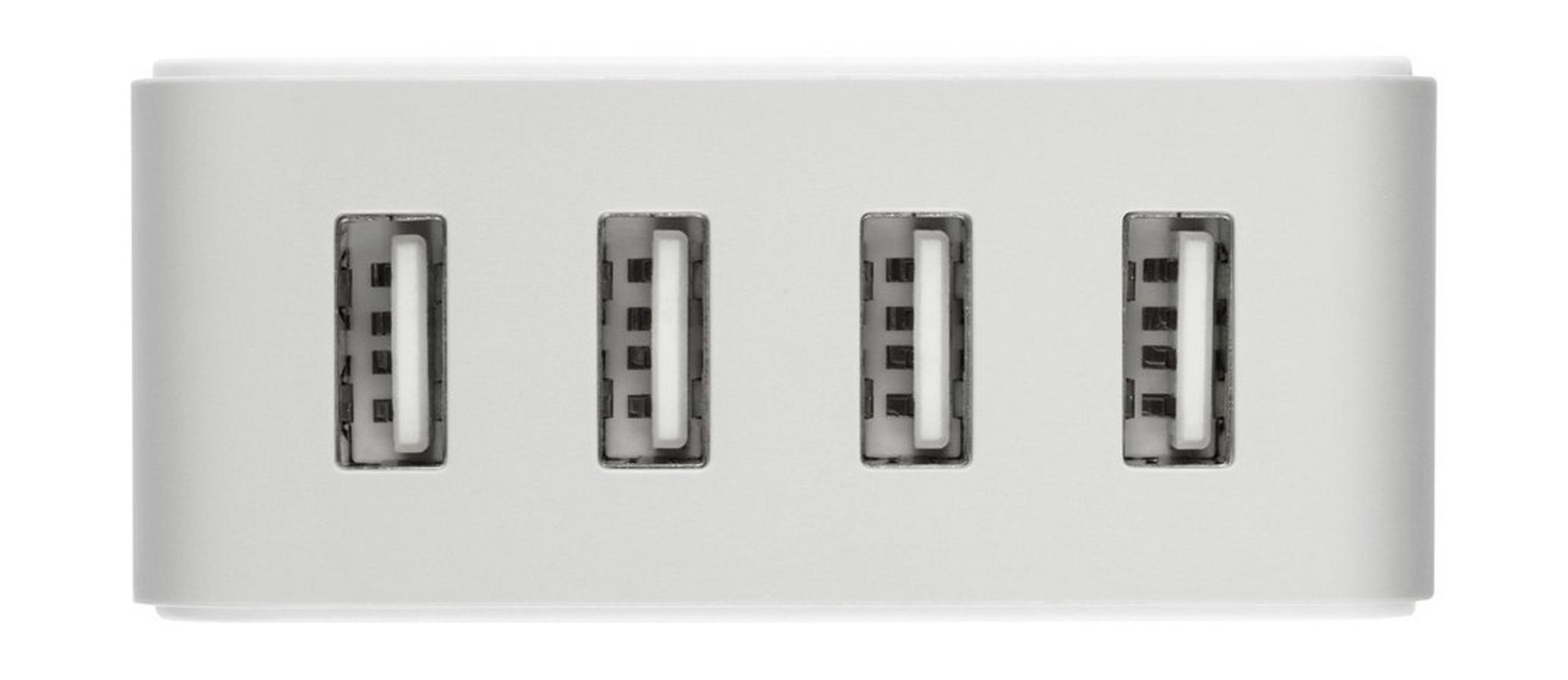 Moshi ProGeo 35 W 4-Port USB Wall Charger EU Version - White