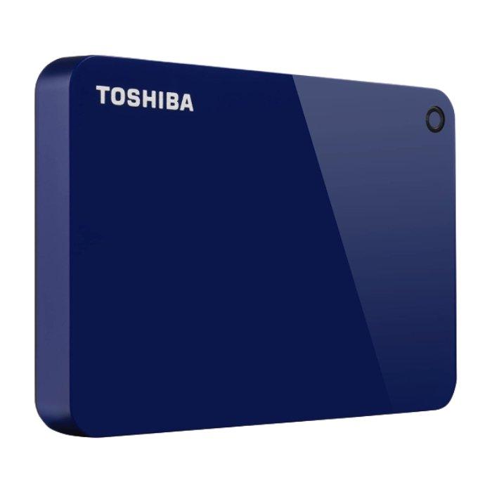 Toshiba Canvio Advance 2TB External Hard Drive, HDTC920EL3AA - Blue