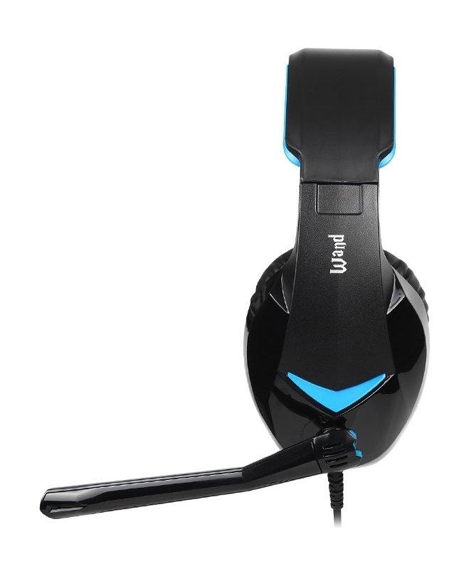 سماعة رأس للألعاب سلكية سيدس واند - أسود