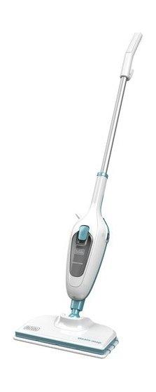 Black + Decker Steam  Mop, 1300W, 0.38 Litre, FSM13E1-B5 - White
