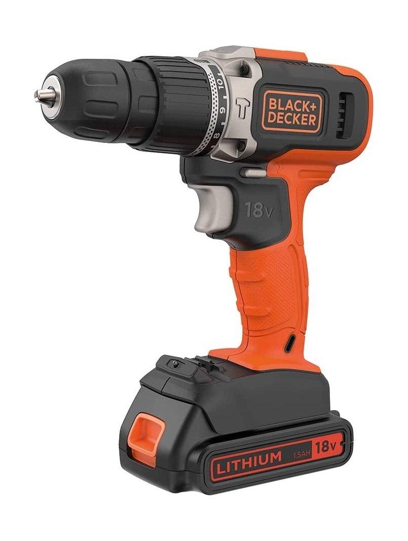 Black+Decker BCD003C2K-GB 18V Combi Drill