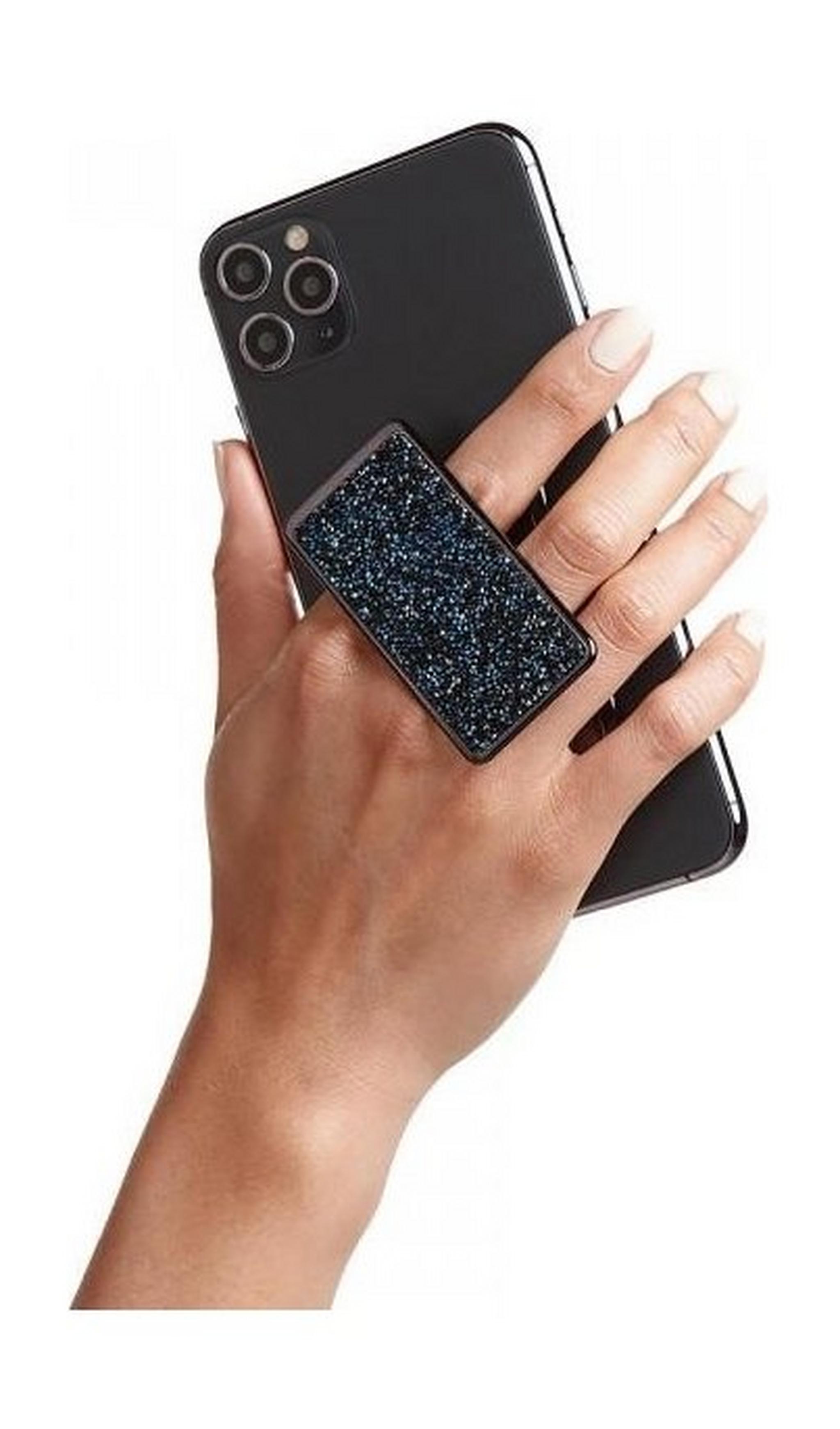 HANDLstick Crystal Smartphone Holder - Black/Blue