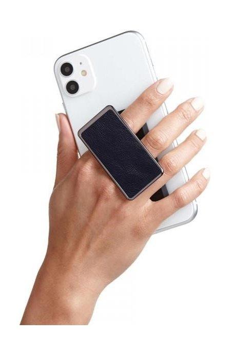 حامل يدوي بالجلد للهاتف الذكي من هاندل ستيك - ذهبي\أسود