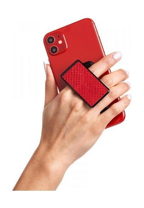HANDLstick Smartphone Holder Animal Skin - Red Snake