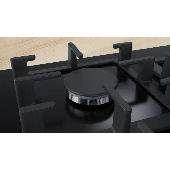 Bosch 90CM Hard Glass Built-In Gas Cooking Hob, PPS9A6B90M - Stainless Steel