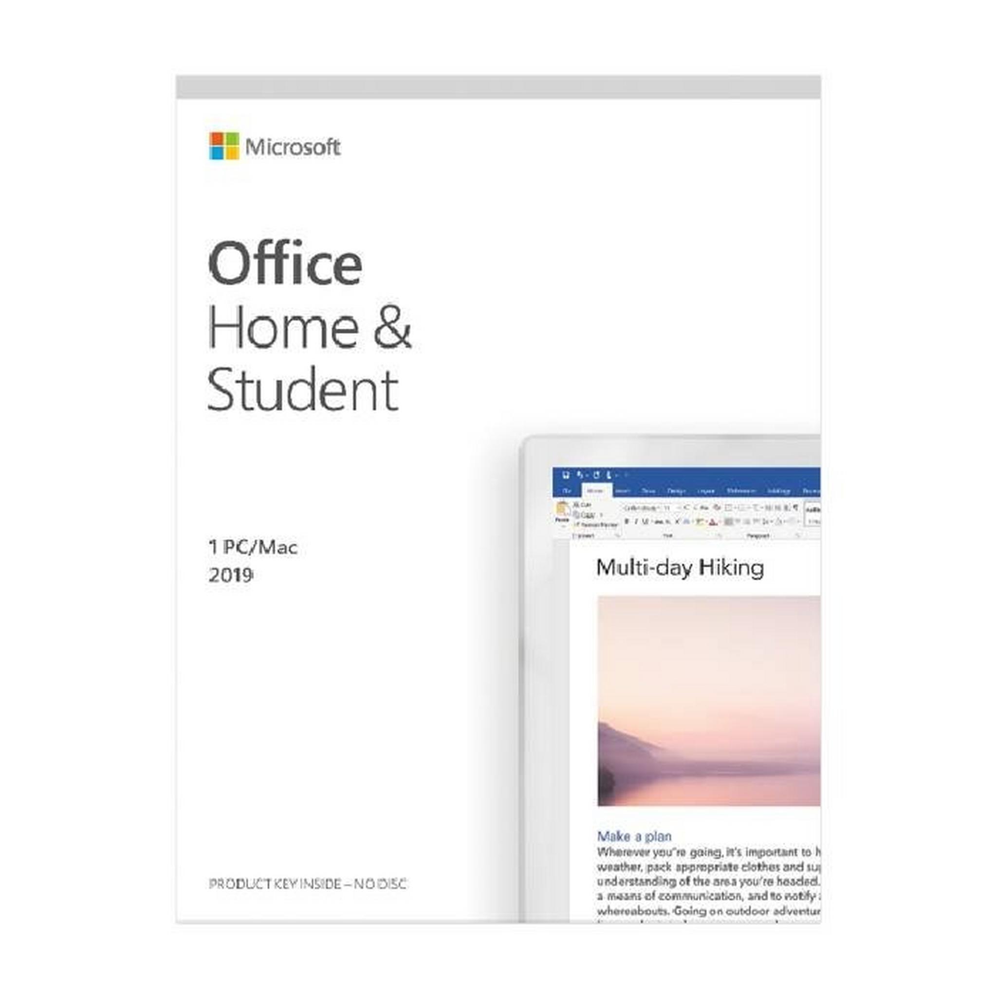 Microsoft Office Home & Student 2019 (WIN/MAC-FPP)