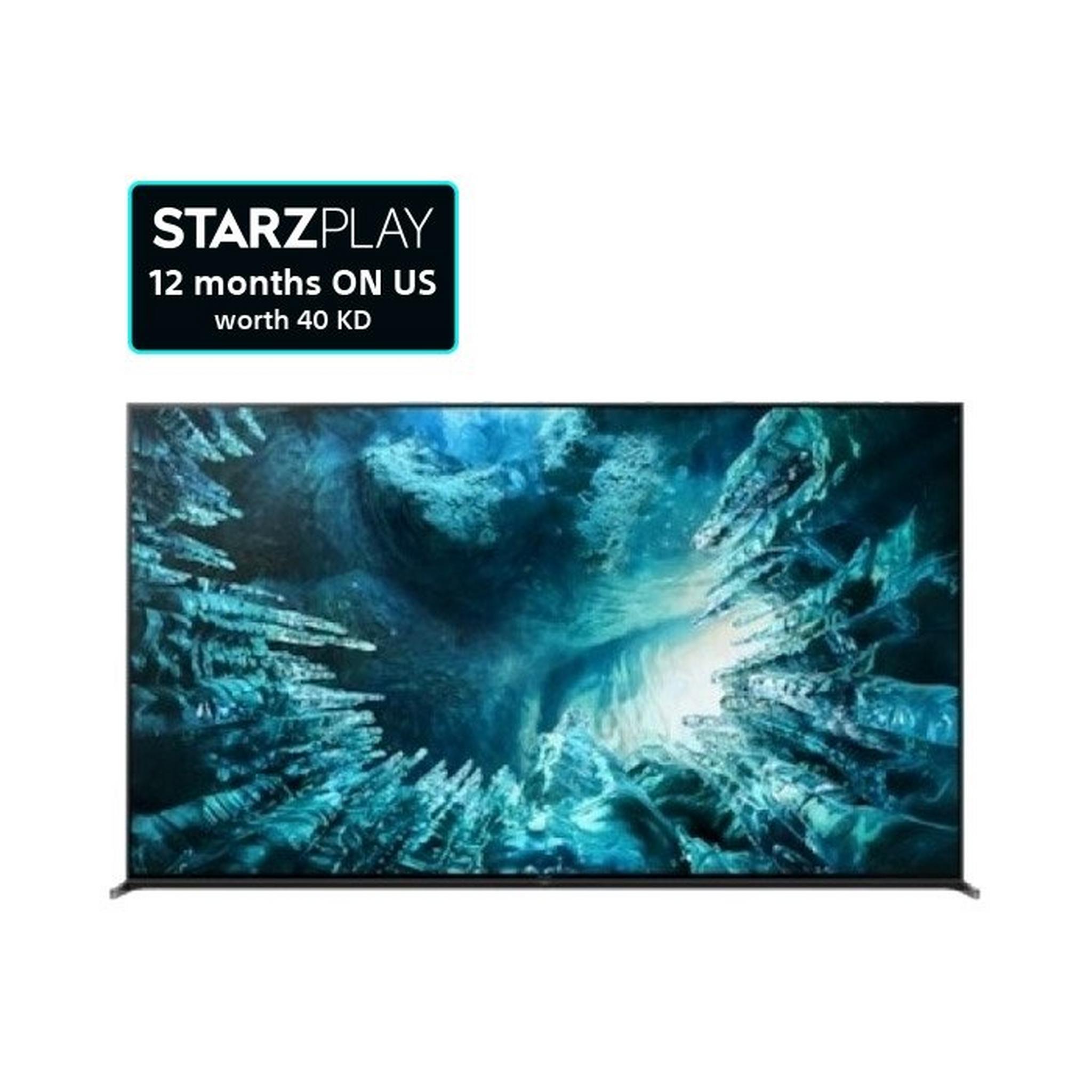 Sony TV 75" Android 8K LED - (KD-75Z8H)