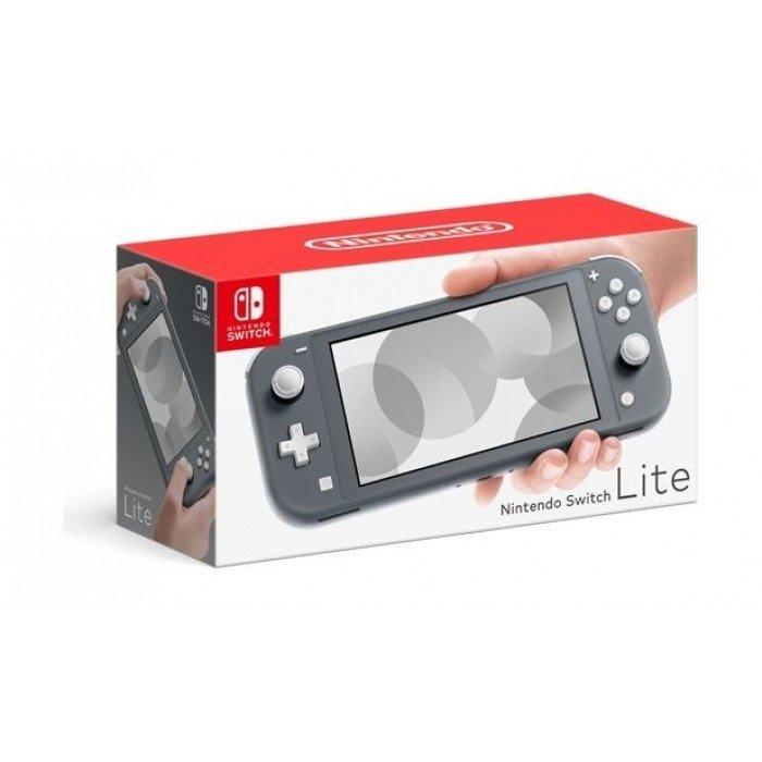 Nintendo Switch Lite Gaming Console  + The Legend of Zelda Link's Awakening Game + 2 Assorted Games - Grey
