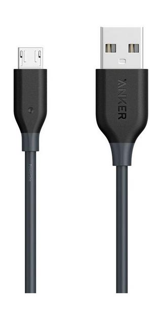 Buy Anker powerline 3ft micro usb cable - black in Kuwait