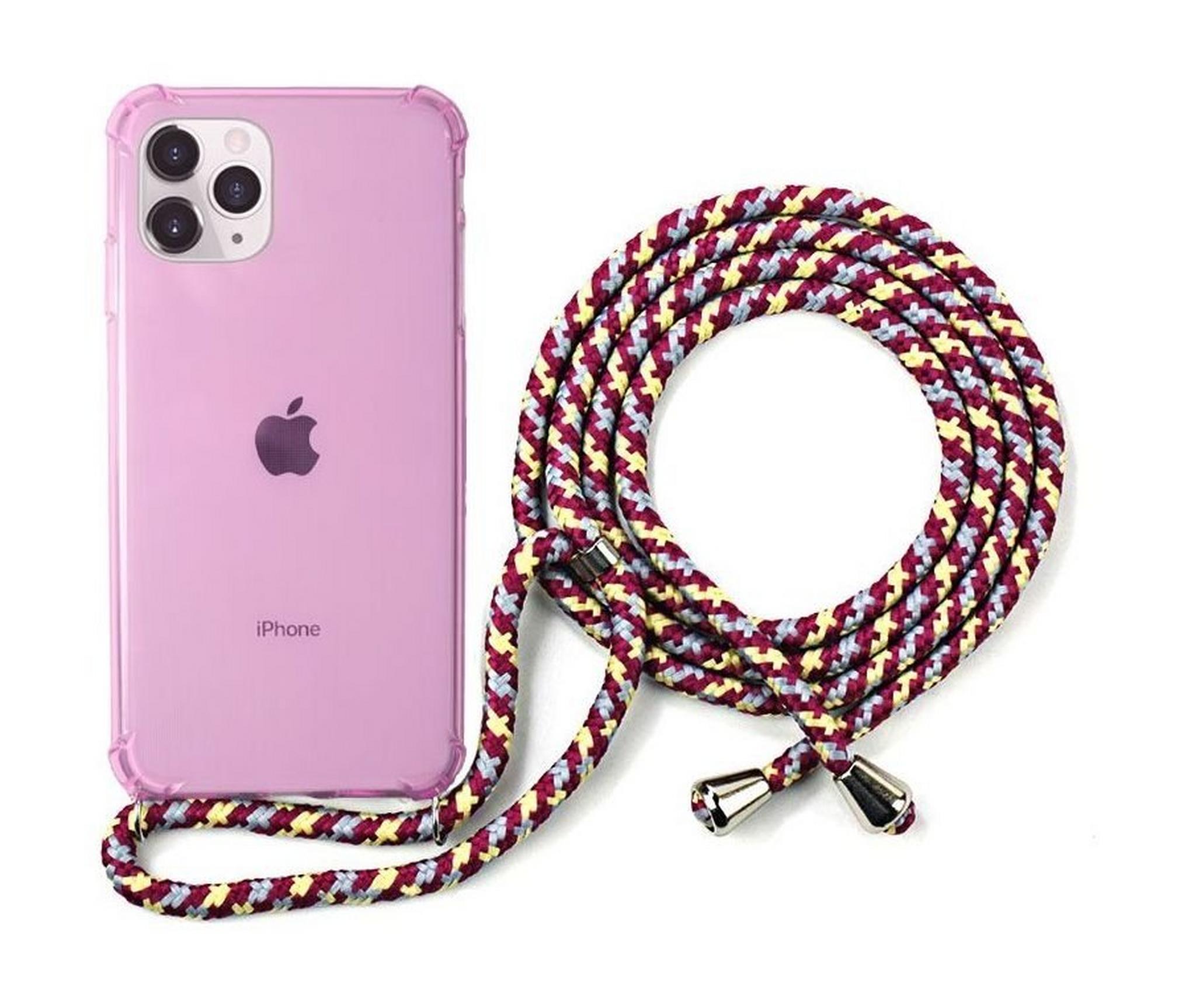EQ Necklace String iPhone 12 | 12 Pro Case - Pink