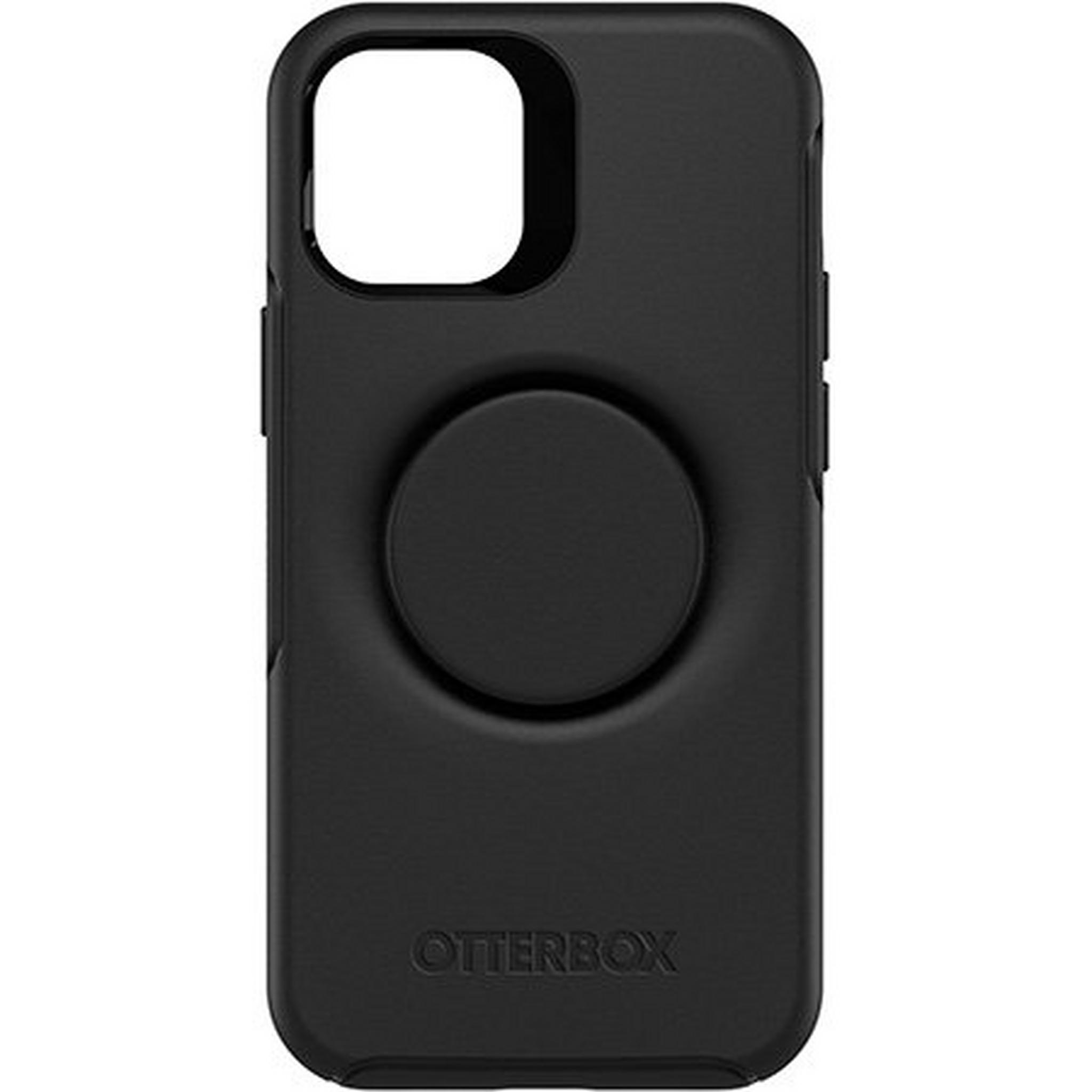 Otterbox iPhone 12 Mini Otter Case with Pop Symmetry Grip - Black