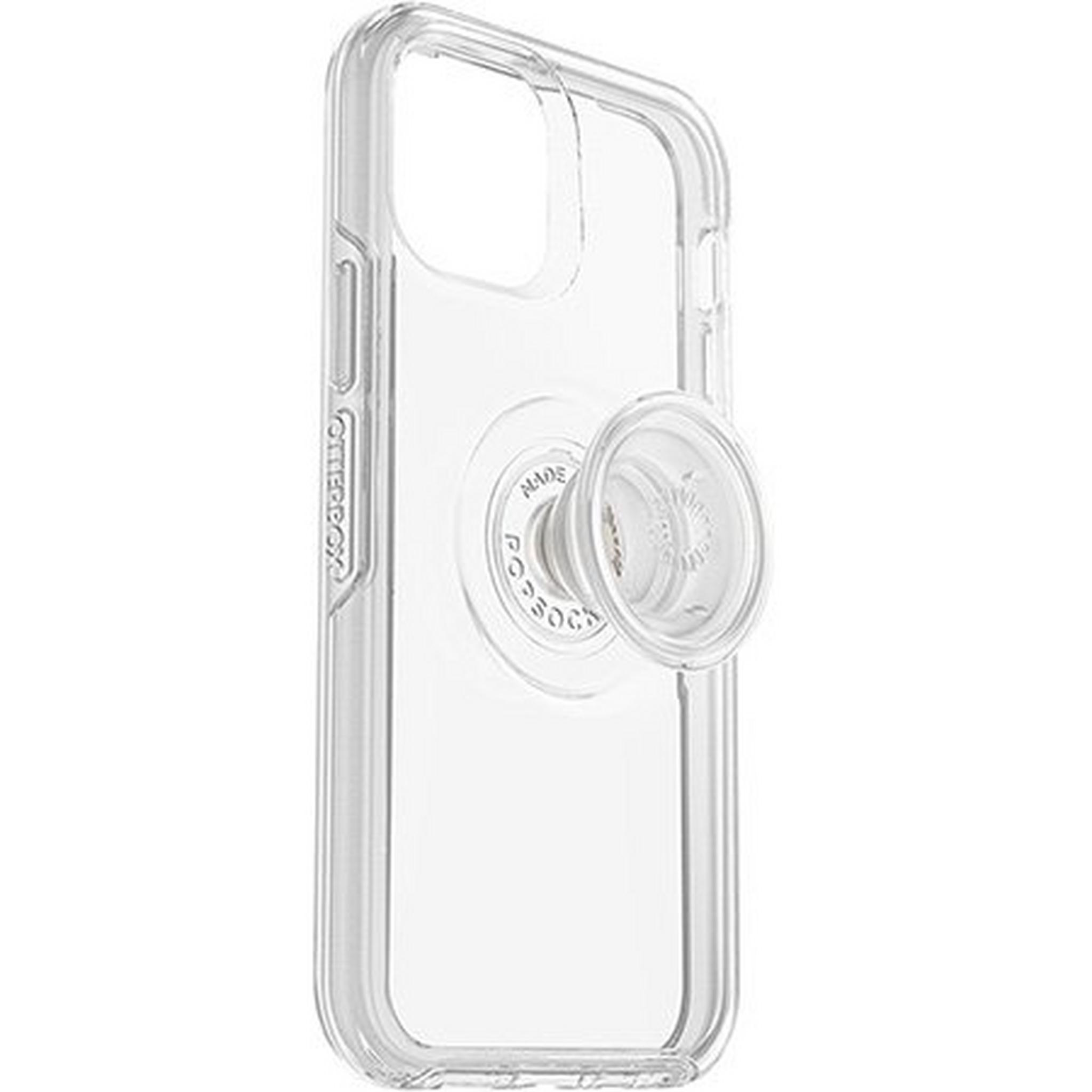 Otterbox iPhone 12 Pro Case with Pop Symmetry Grip - Clear