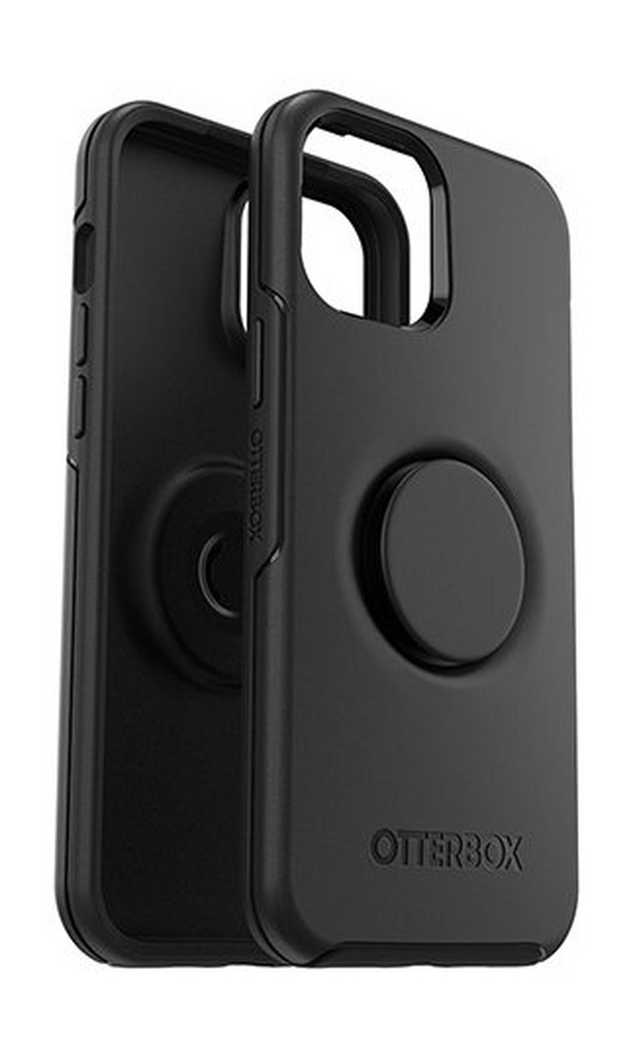 Otterbox iPhone 12 Pro Max Otter  Case with Pop Symmetry Grip - Black