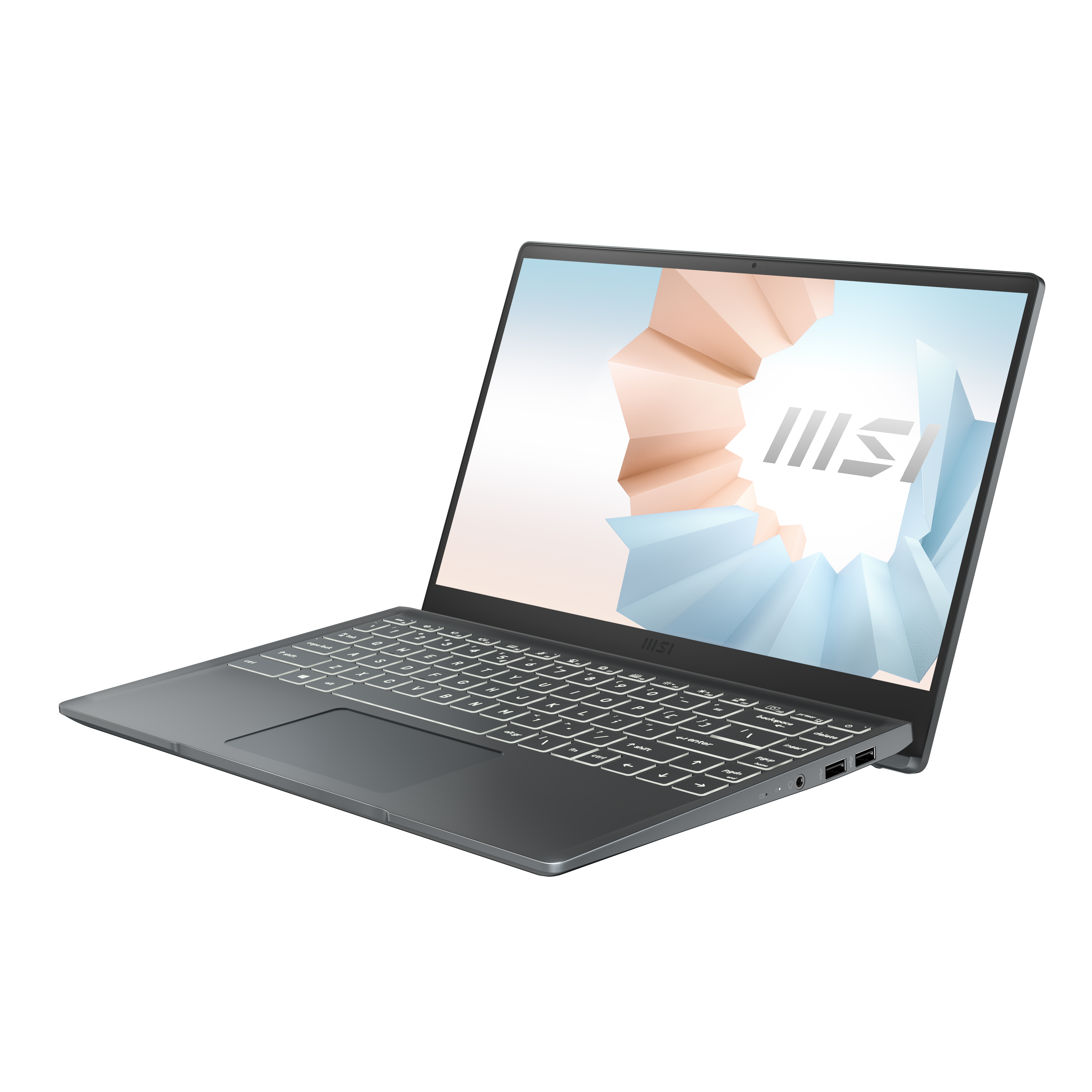 MSI Modern 14 AMD Ryzen 5, RAM 8GB, 256GB SSD, UHD Graphics, 14-inch Laptop