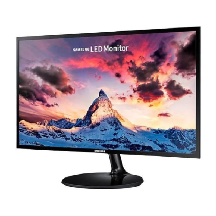 Samsung 27" FHD Flat Gaming Desk Monitor (LS27R350FHMXUE) - Black