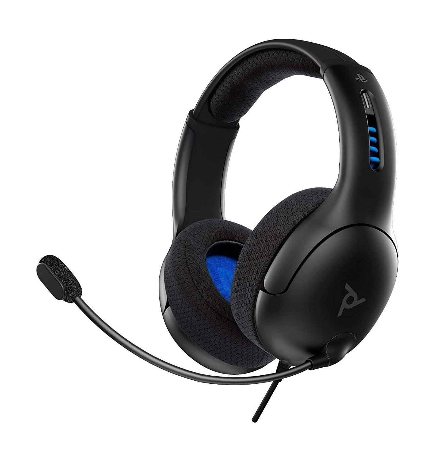PDP PS4 LVL50 Wired Stereo Gaming Headset - Black