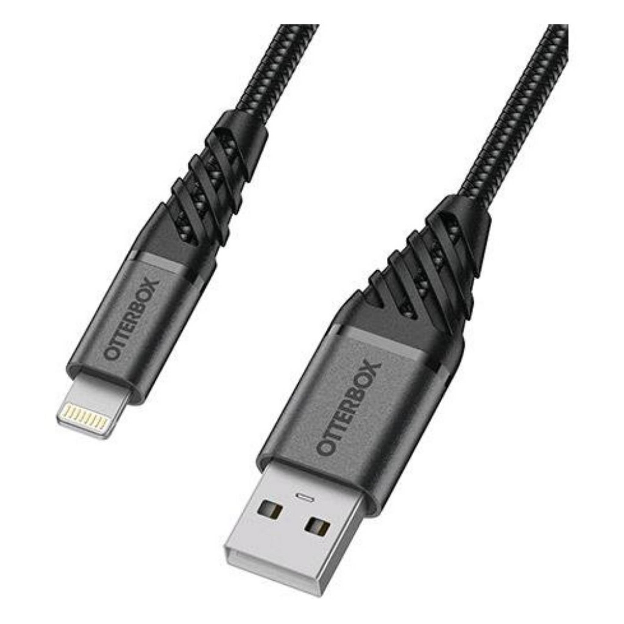 OtterBox Premium USB-A Lightning Cable 1-Meter (78-52643) - Black