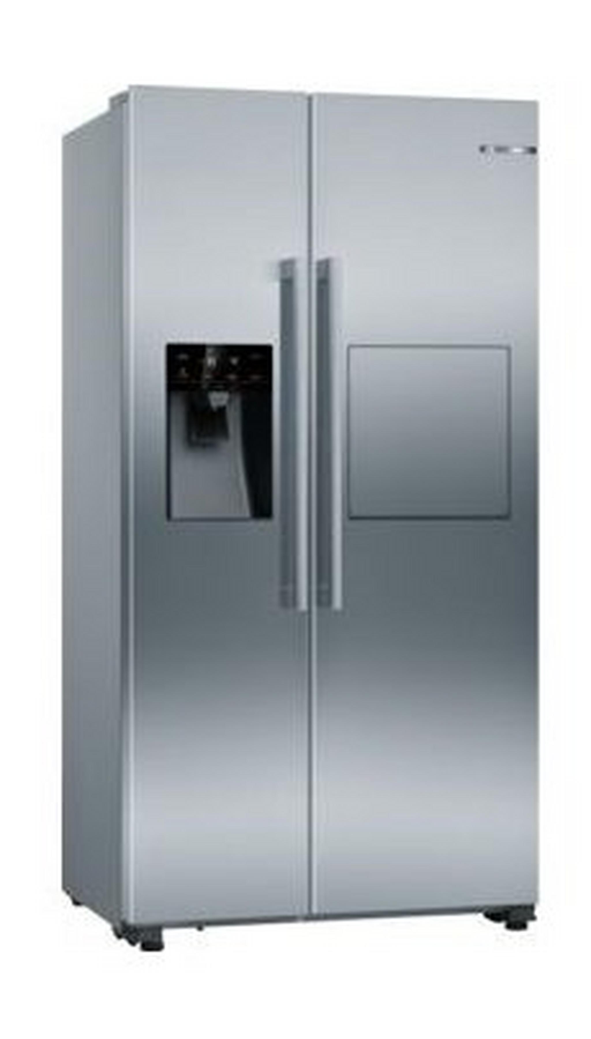 Bosch 21CFT Side By Side Refrigerator and Freezer (KAG93AI30M ) - Stainless Steel