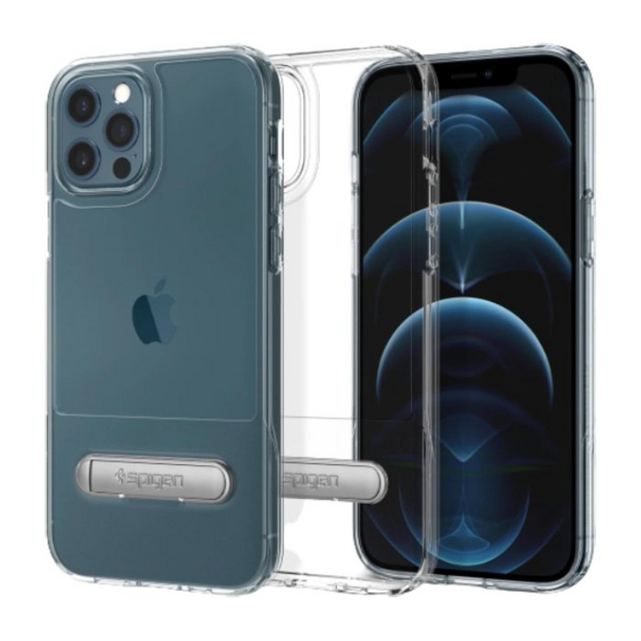 Spigen Slim Armor Essential  iPhone 12 Case - Crystal Clear