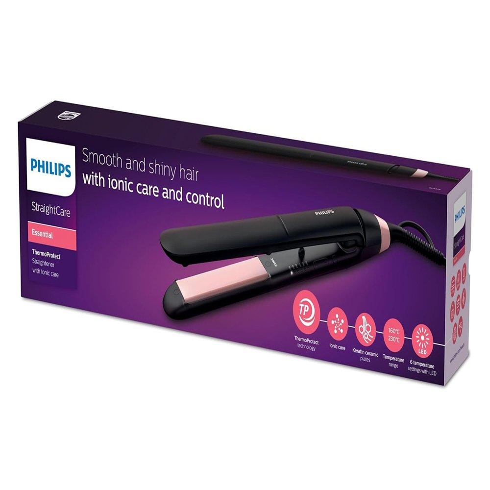 Philips Hair Straightener Keratin Black Xcite Kuwait