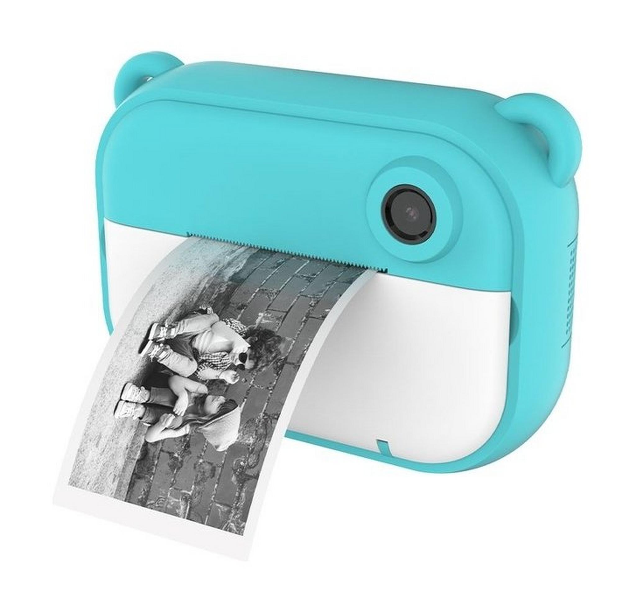 كاميرا ماي فيرست إنستا 2 - كاميرا الطباعة الفورية للأطفال بدقة 12 ميجابكسل - أزرق