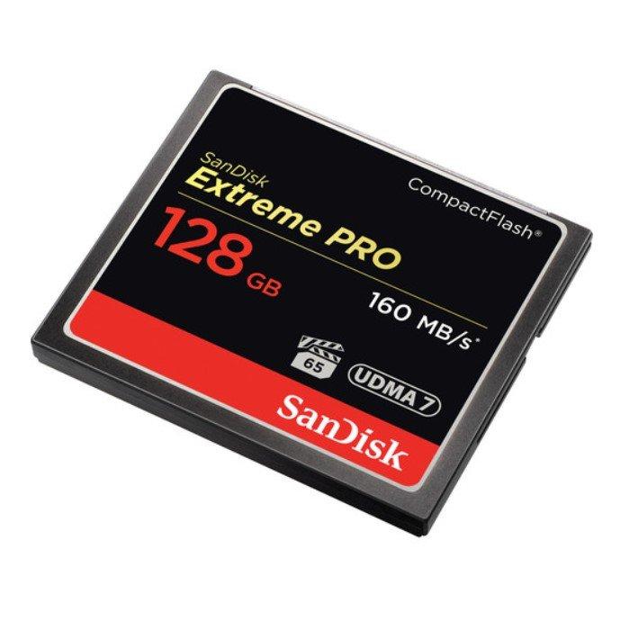 SanDisk 128GB-160MB/s Extreme Pro CompactFlash Memory Card, SDCFXPS-128G-X46