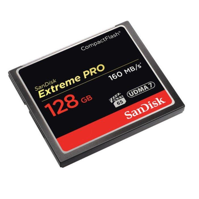 SanDisk 128GB-160MB/s Extreme Pro CompactFlash Memory Card, SDCFXPS-128G-X46