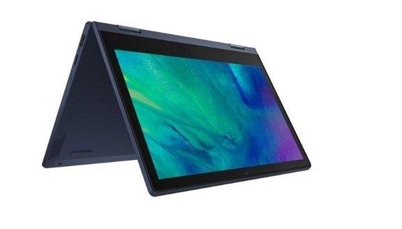 Lenovo Ideapad Flex 3 AMD 4GB RAM 64GB SSD 11.6" Convertible Laptop (82G40015AD) - Blue