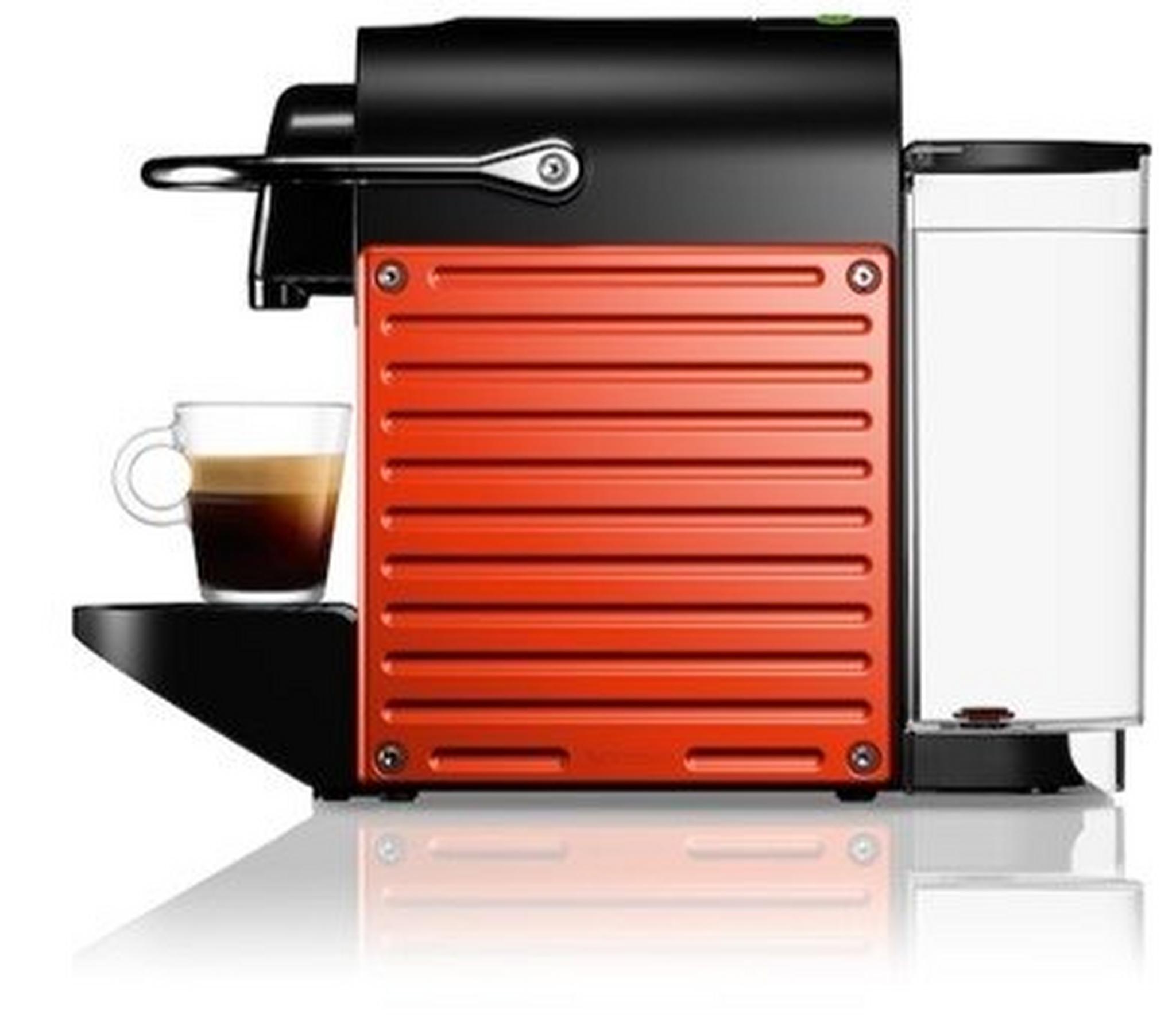 ماكينة القهوة نسبيرسو بيكسي (C61-ME-RE-NE) - أحمر