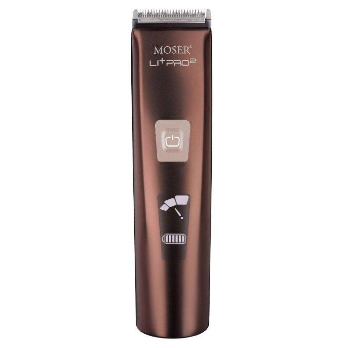 Buy Moser li+ pro2 hair clipper, 1888-0151 - metallic burgundy in Kuwait