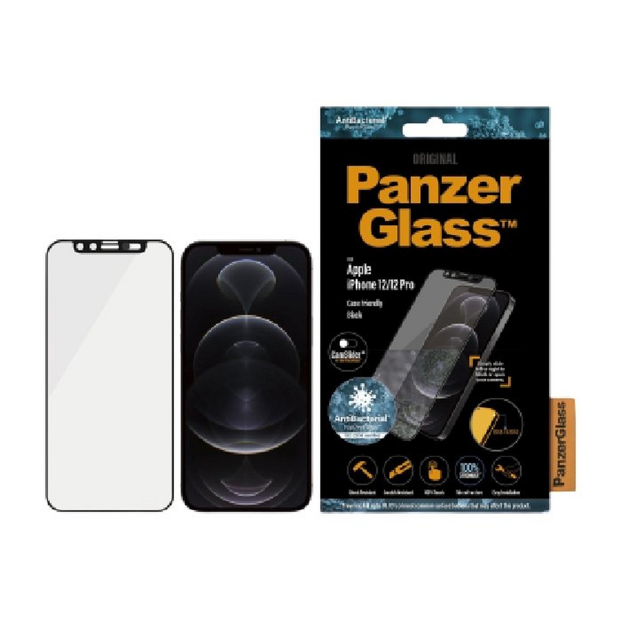 Panzer Glass iPhone 12 6.1-inch Screen Protector -  Black