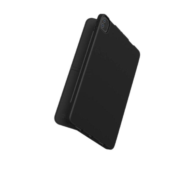 AmazingThing Gentle Folio Smart Case for Apple iPad Pro 11-Inch (2020) with Pencil Holder - Black