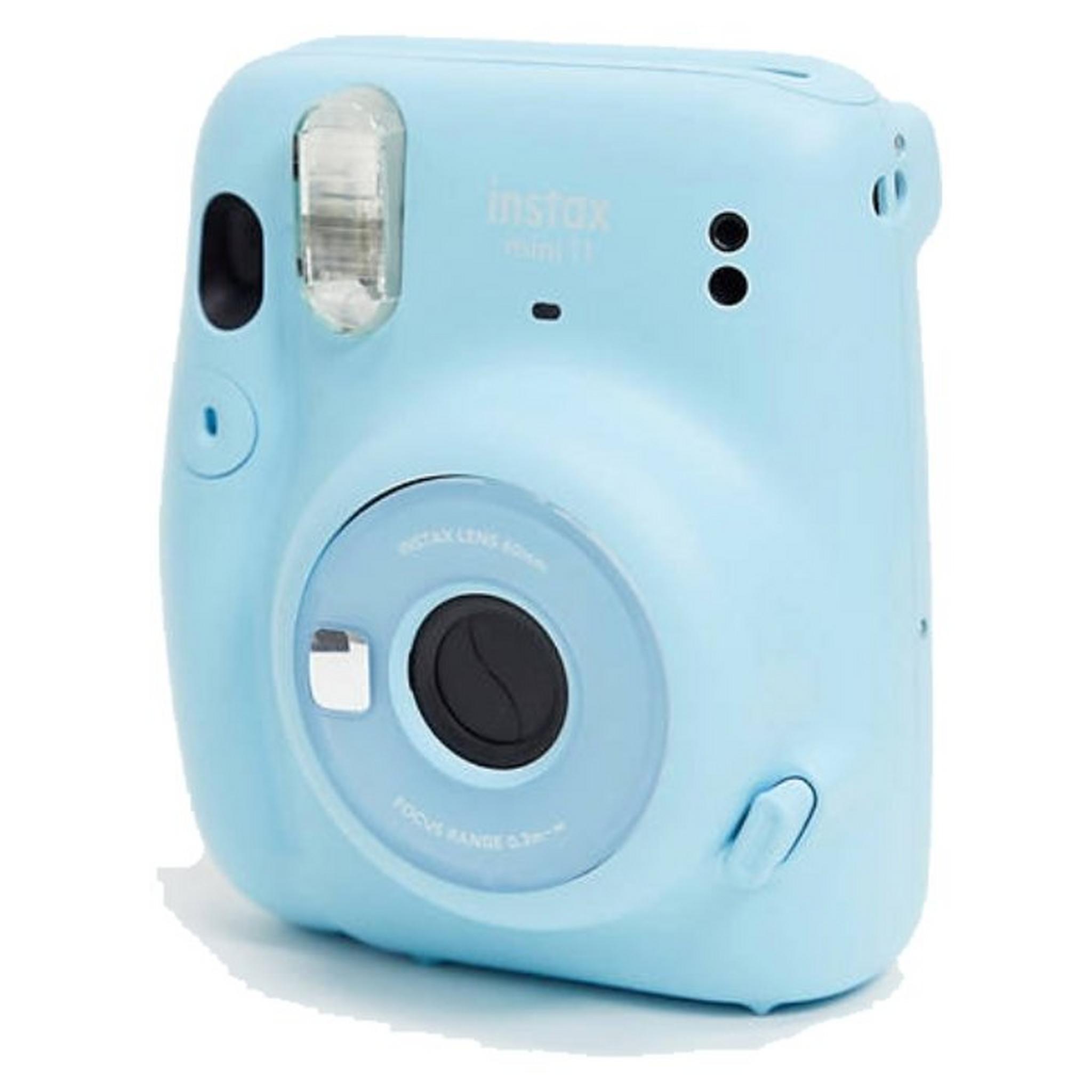 Fujifilm Instax Mini 11 Instant Film Camera with Accessories Bundle - Blue