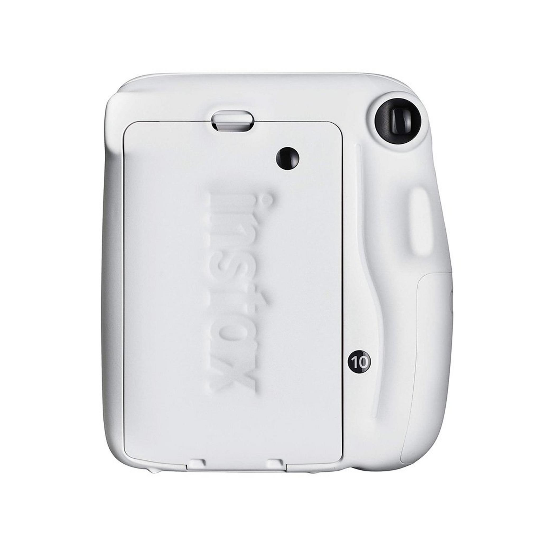 Fujifilm Instax Mini 11 Instant Film Camera with Accessories Bundle - White