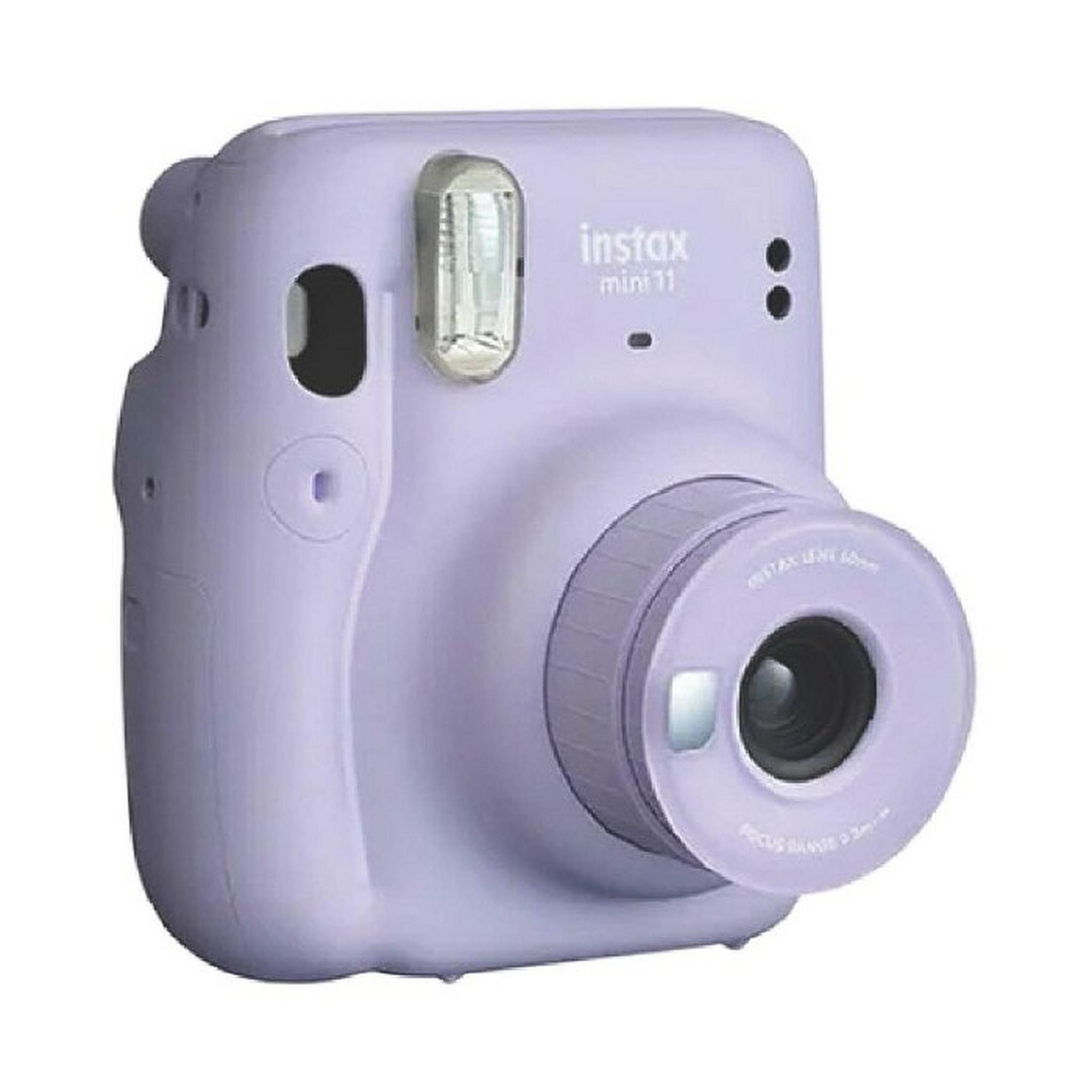 Fujifilm Instax Mini 11 Instant Film Camera with Accessories Bundle - Purple