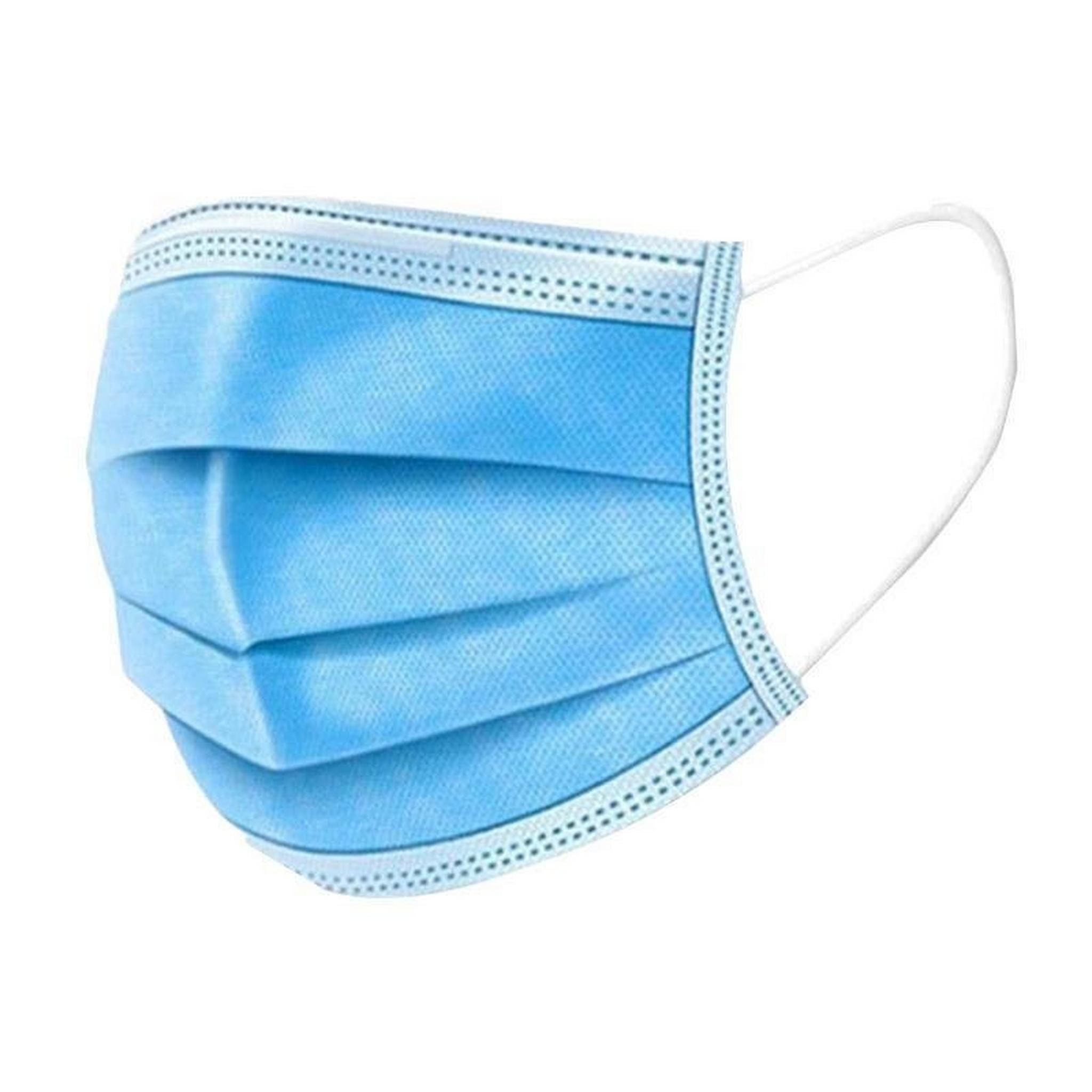 3 - Layer Disposable Protective Face Mask - 50 Pieces