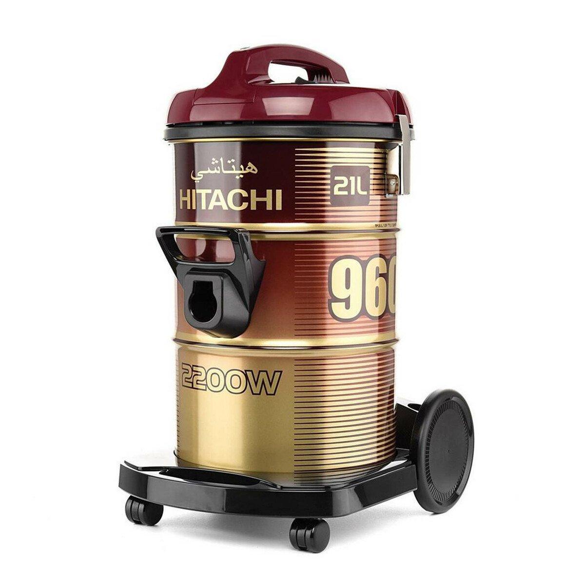 Hitachi 21L 2200W Vacuum Cleaner (CV960F SS220 WR)