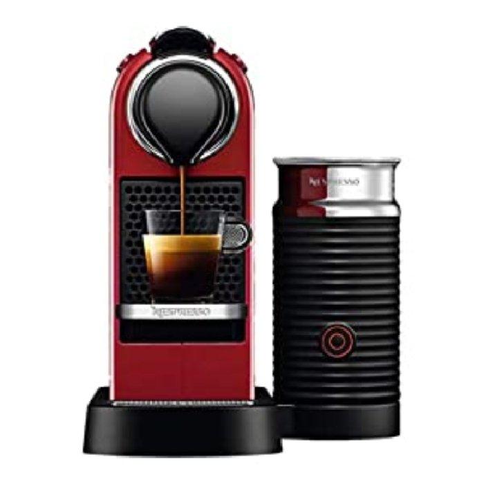 Nespresso Citiz & Milk Coffee Machine 1710W (C123CR) - Red
