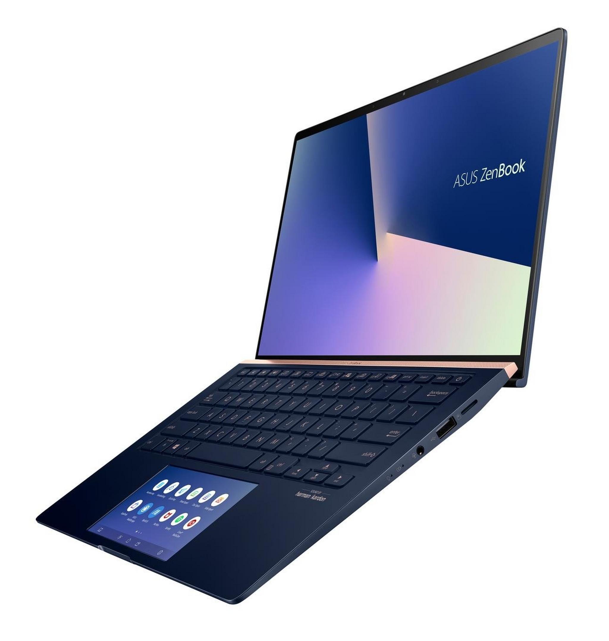 ASUS Zenbook 14 Intel Core i7 10th Gen, RAM 16GB 1TB SSD 14-Inch Laptop - Blue
