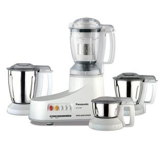 Buy Panasonic super mixer grinder, 550 w, mx-ac400wtz - white in Kuwait