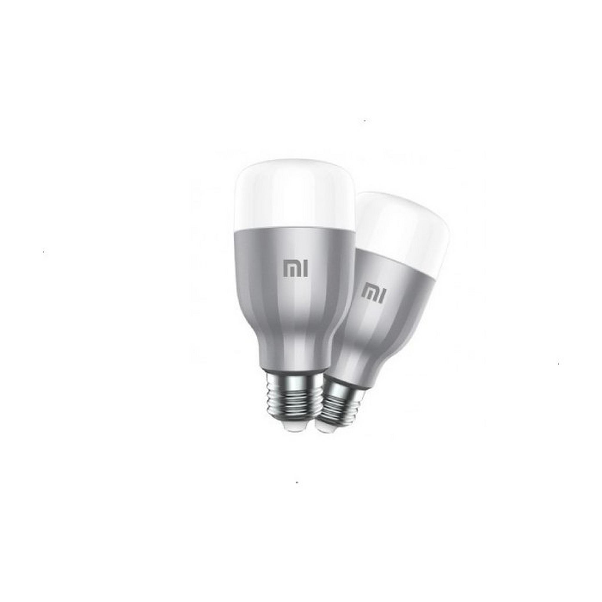XiaoMi Yeelight LED Smart Light Bulb RGBW – (2 Pack)