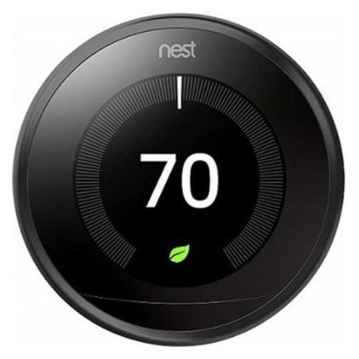 Google Nest Learning Thermostat 3rd Generation Smart Thermostat - Black