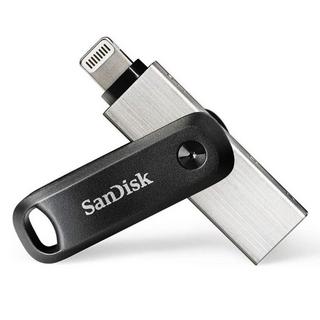 Buy Sandisk 128gb ixpand flash drive go for iphone and ipad - silver/black in Kuwait