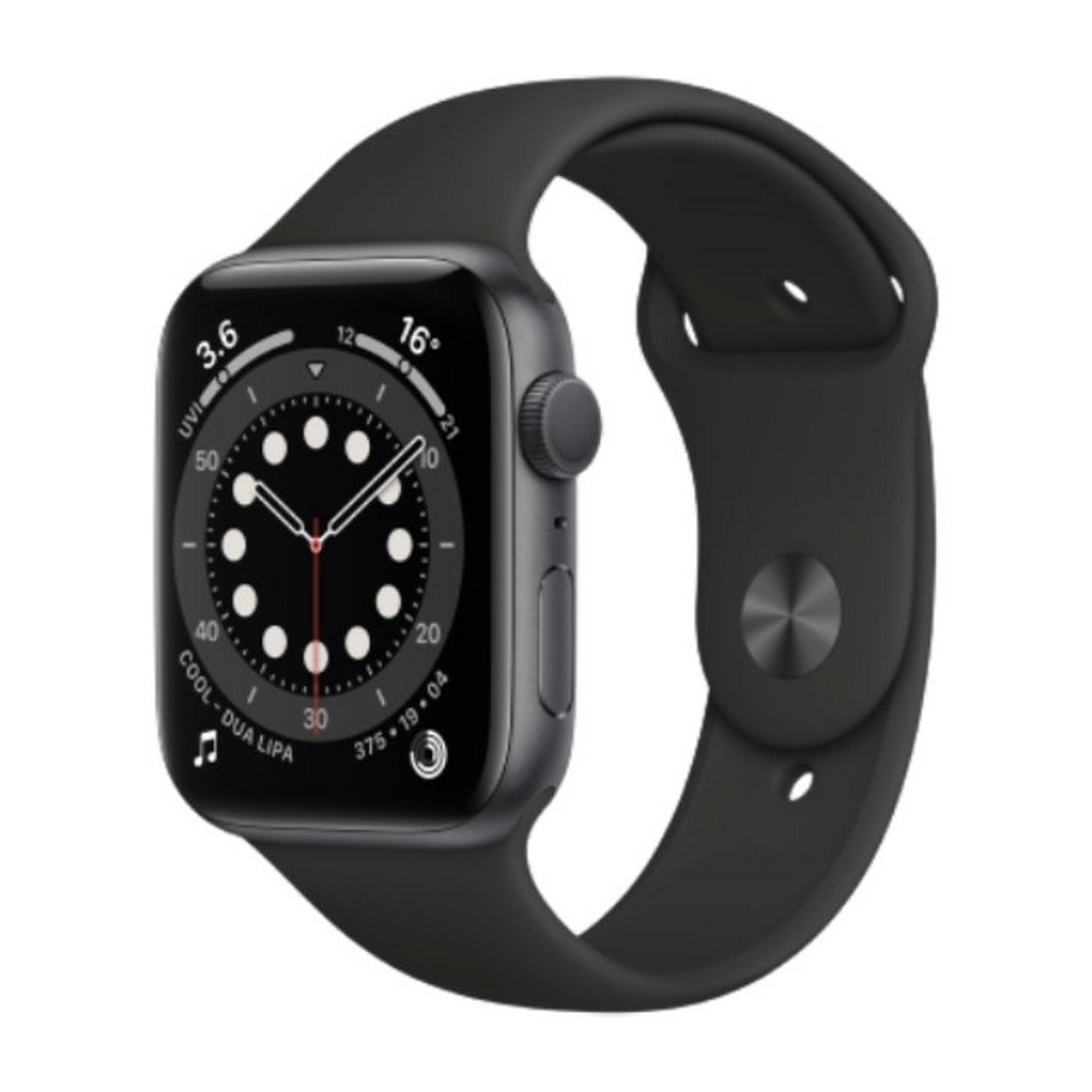 Apple Watch Series 6 GPS 40mm Aluminum Case Smart Watch - Grey / Black