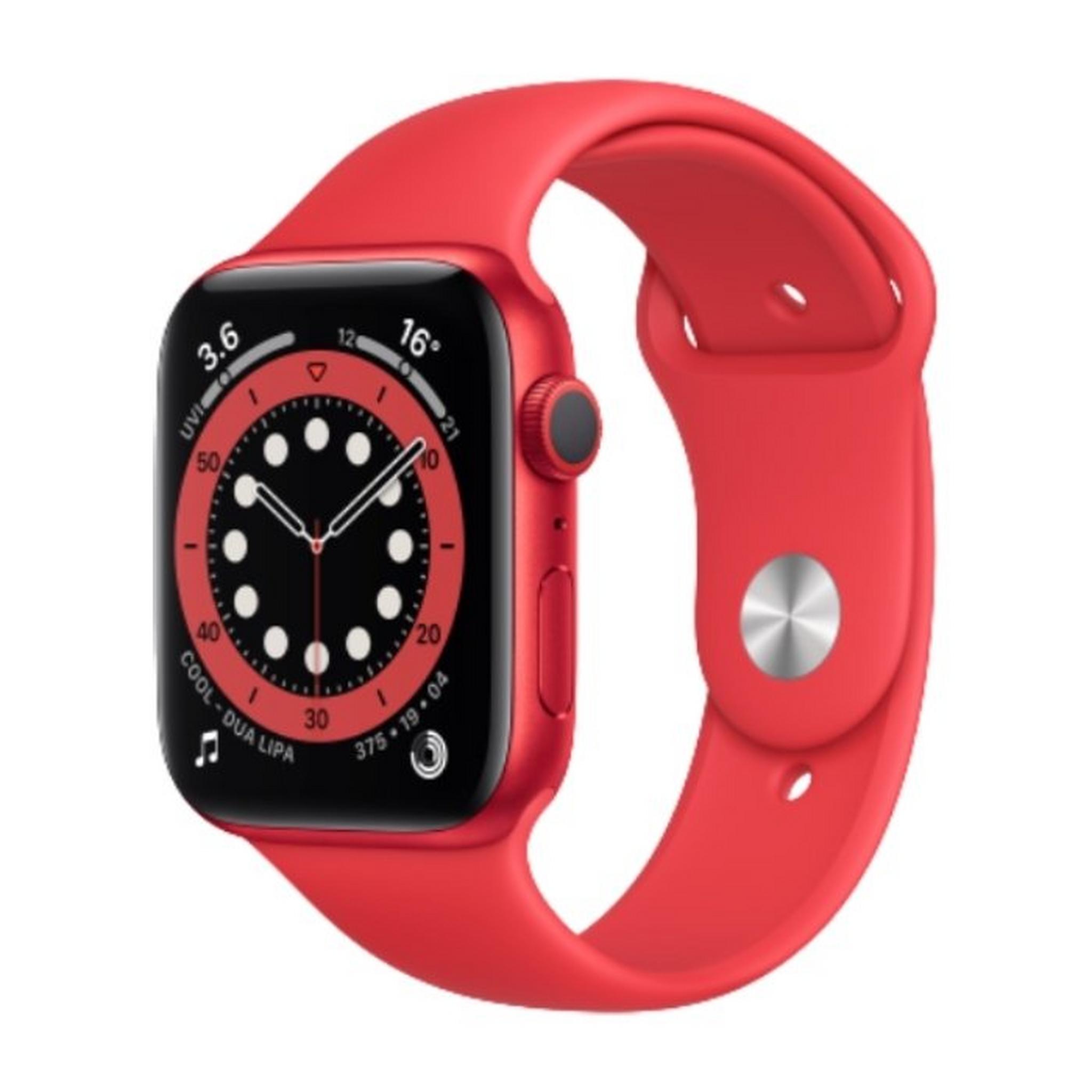 Apple Watch Series 6 GPS 40mm Aluminum Case Smart Watch - Red