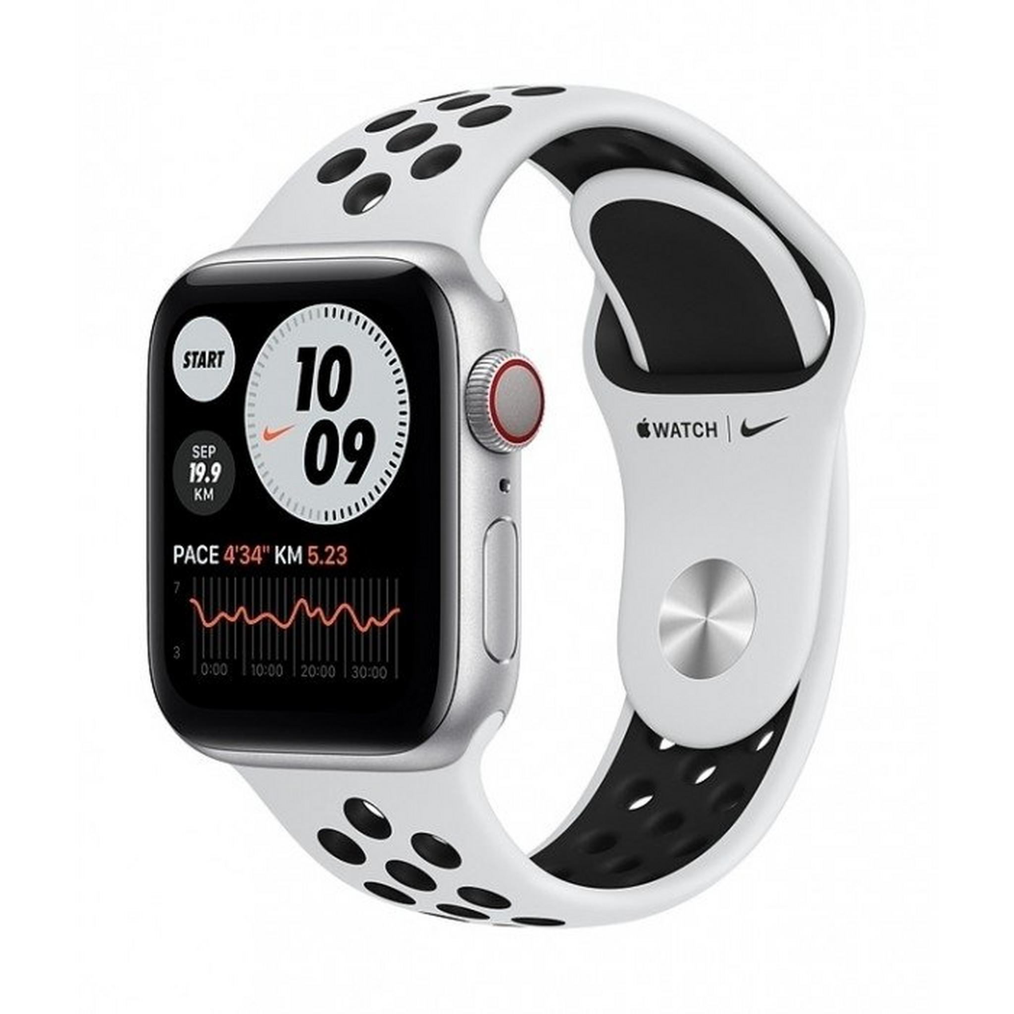 Apple Watch Nike Series 6 GPS 40mm Aluminum Case with Sport Band - Silver / Pure Platinum